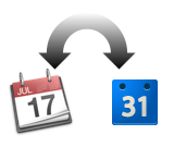 iCal、Googleカレンダー同期